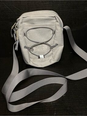 The North Face Grey Crossbody Shoulder Bag